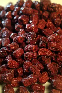 Abbildung chinesischer Dattelfrüchte